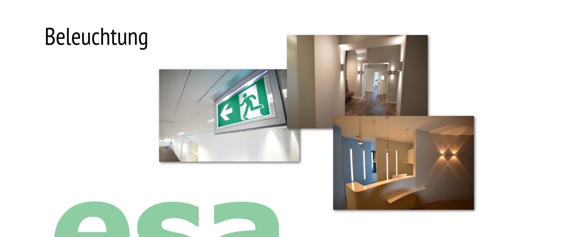 ESAtec Beleuchtung